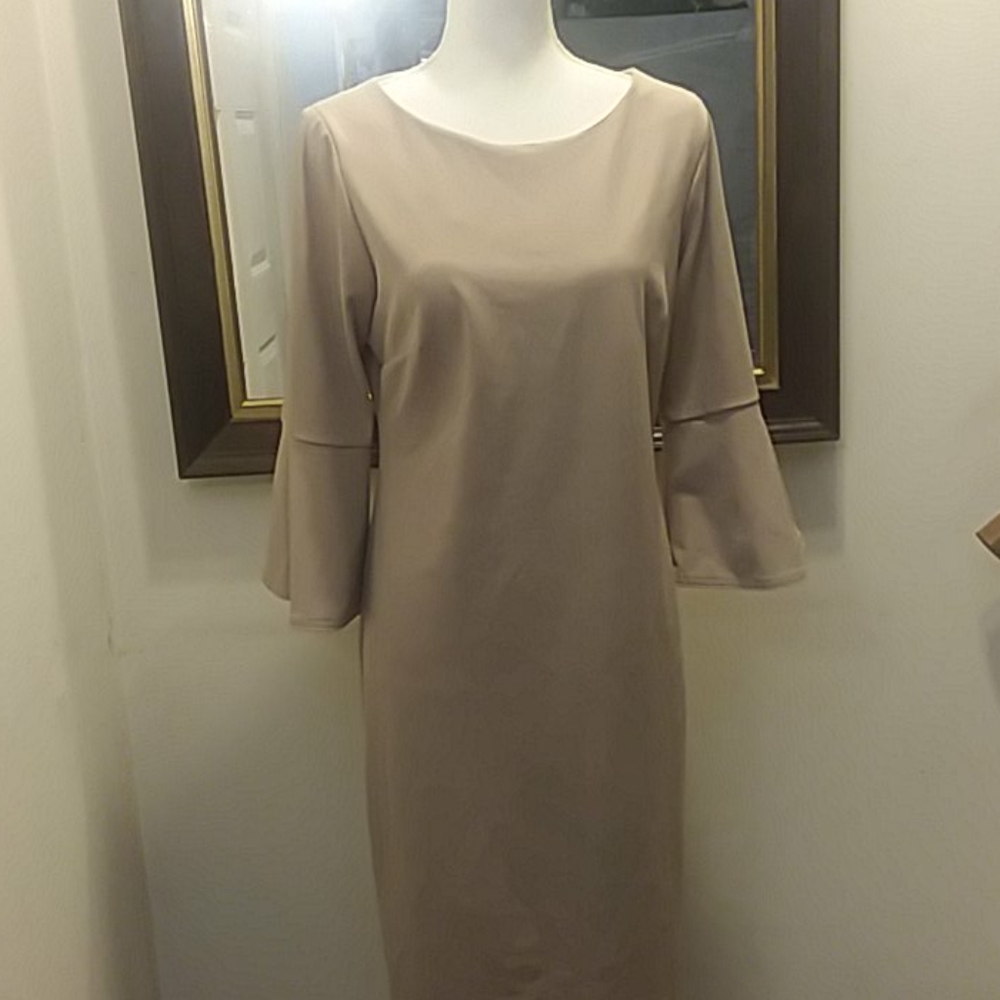 A long sleeved dress